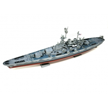 Plastikmodell - ATLANTIS Models 1:500 Schlachtschiff USS North Carolina BB-55 - AMCR601